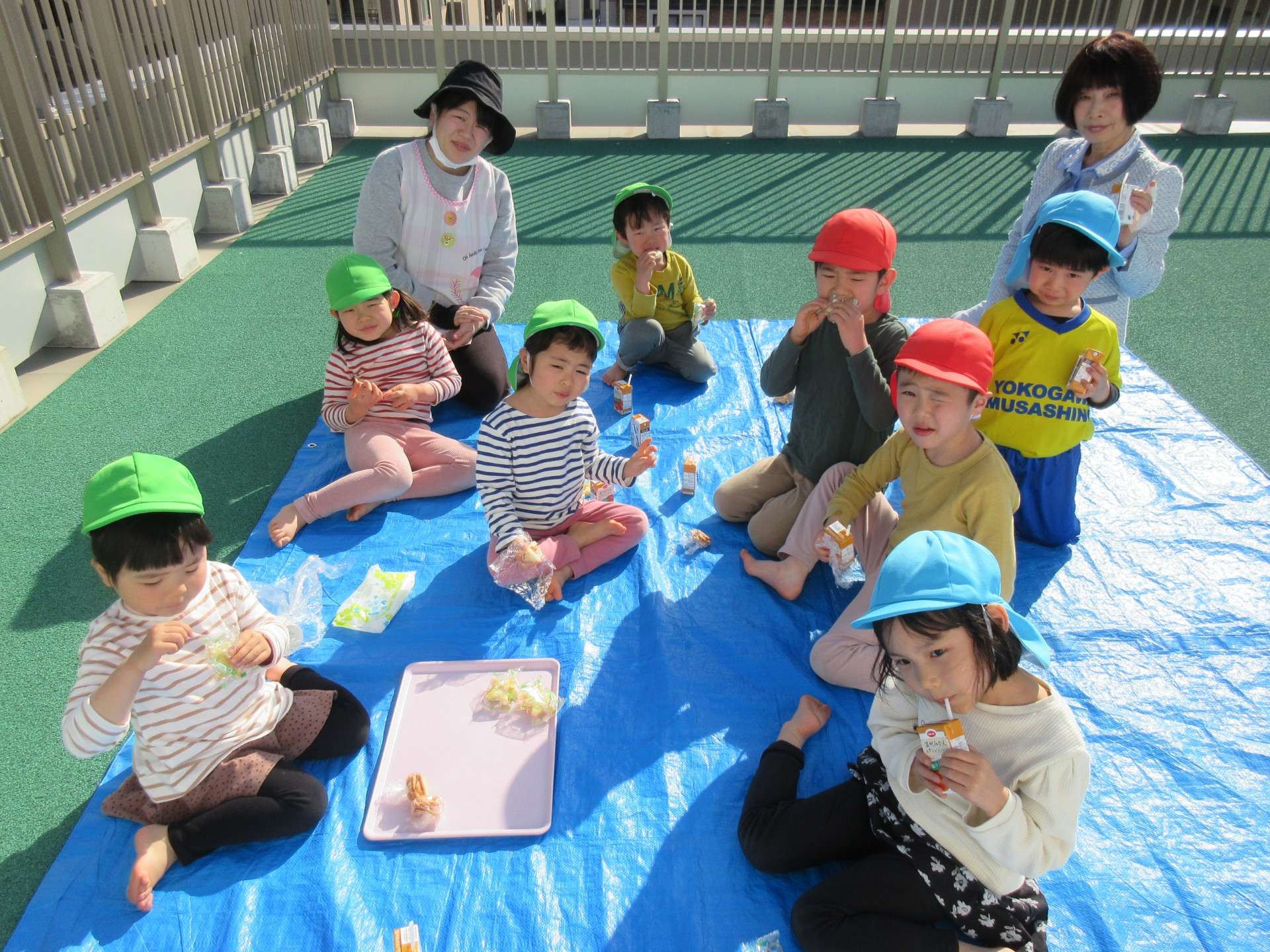 【武蔵野市】認可保育園むくむくみらいでは卒園に向けてのお楽しみ会を開きました
